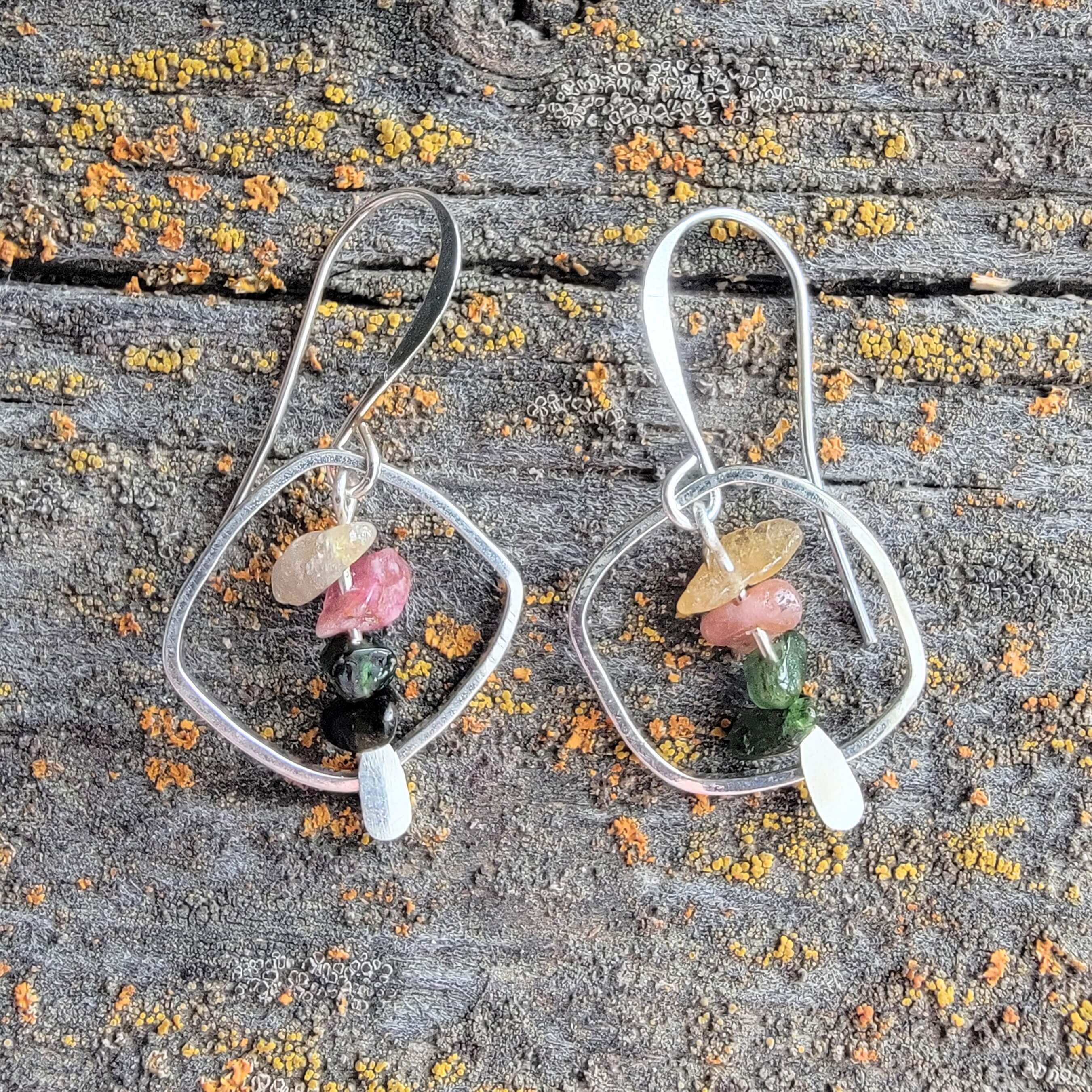 Tourmaline Dangle Earrings