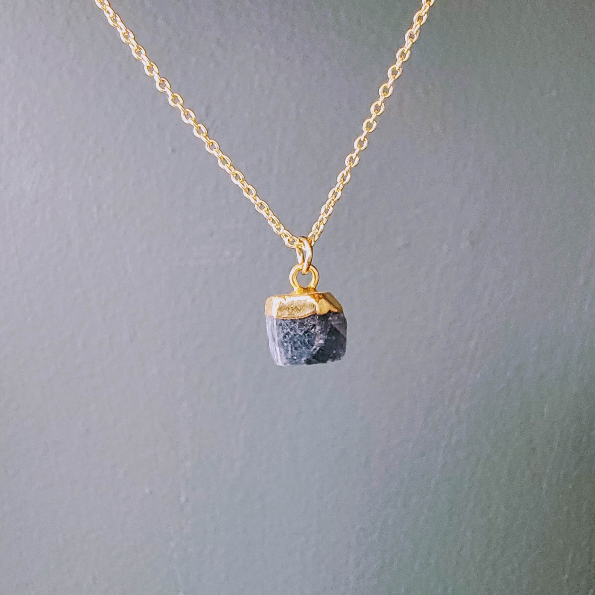 Sapphire Charm Necklace