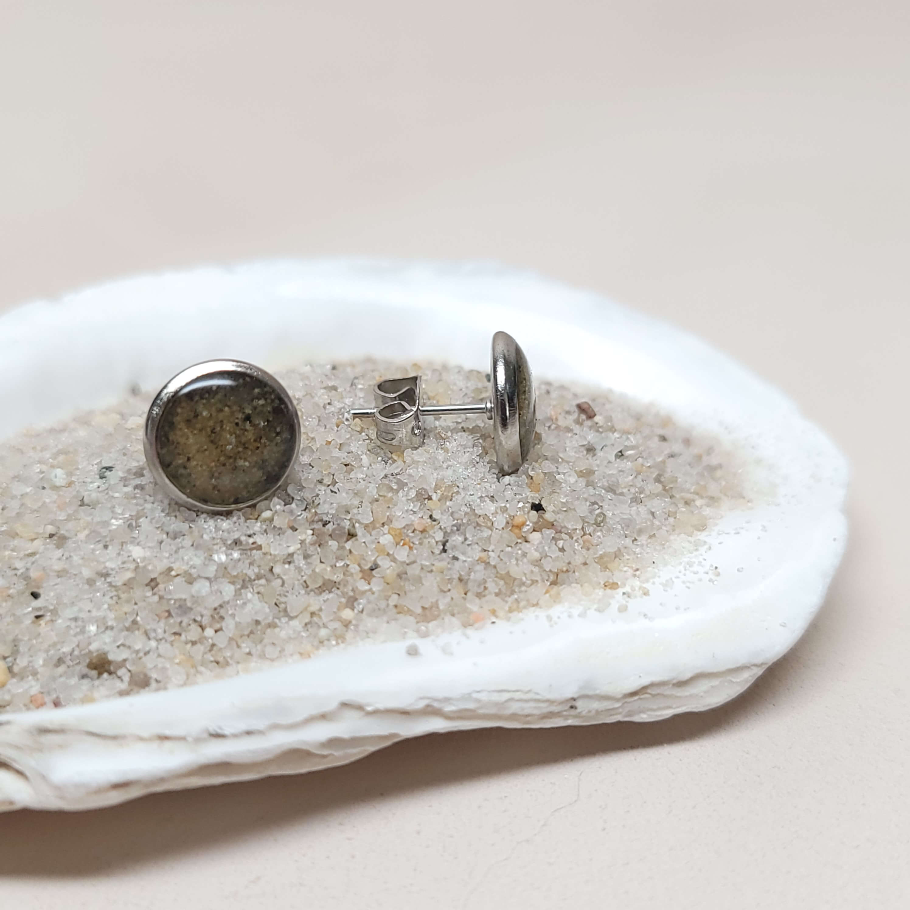 Post Silver Earrings