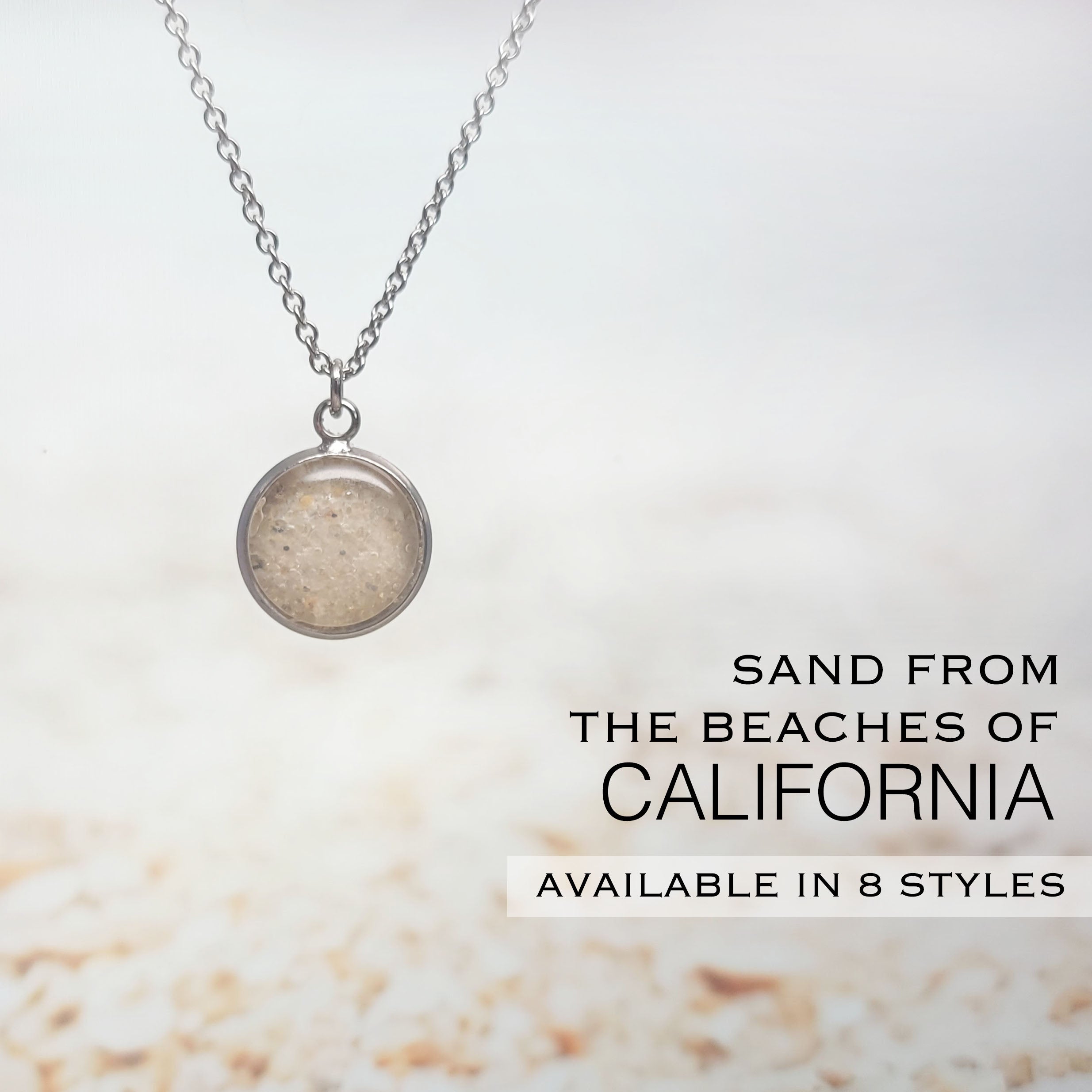California Beach Sand Jewelry