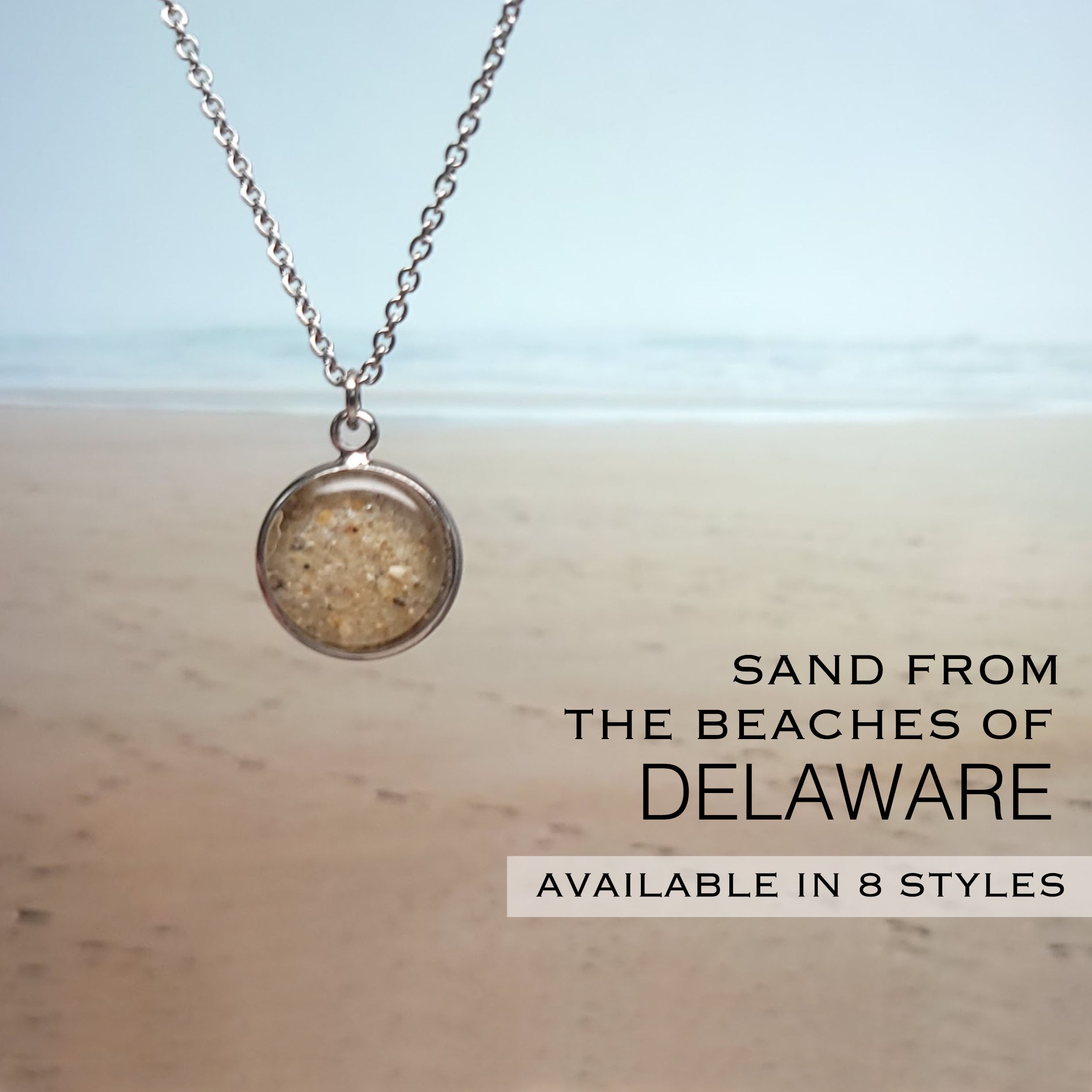 Delaware Beach Sand Jewelry