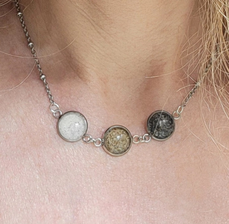 Triple Charm Necklace