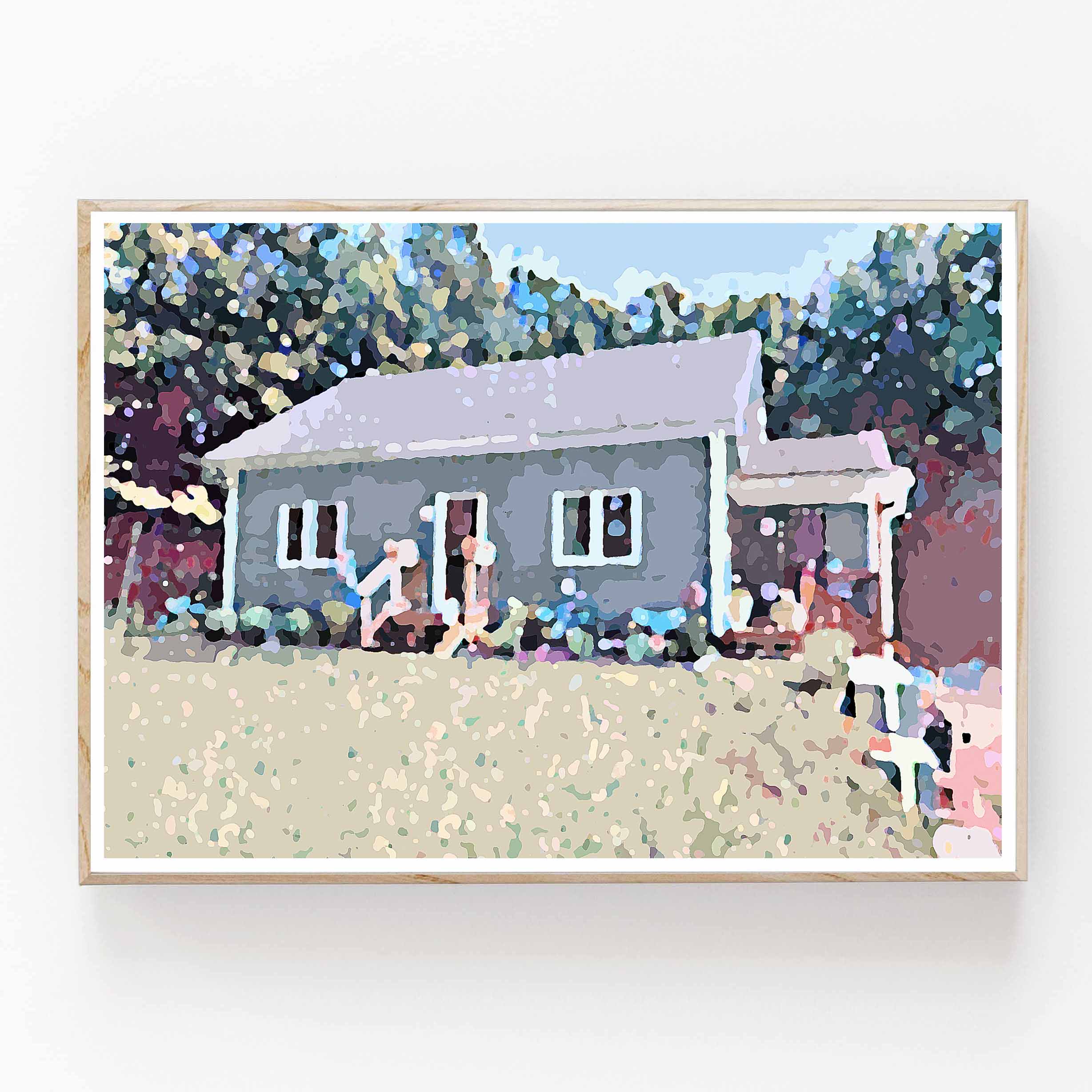 Custom House Art Portrait