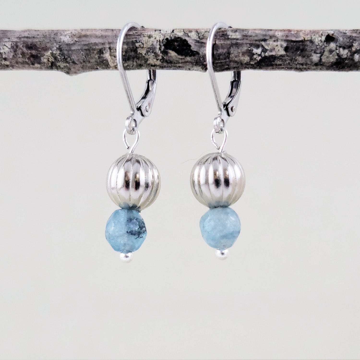Sphere Gemstone Earrings