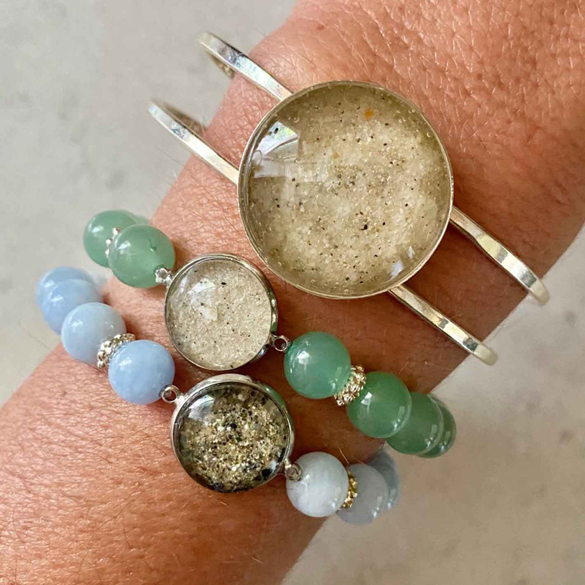 Jade Sand Bracelet