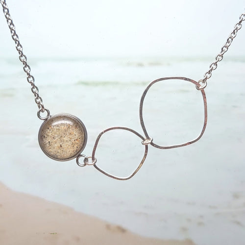 Artisan Hoop Sand Necklace