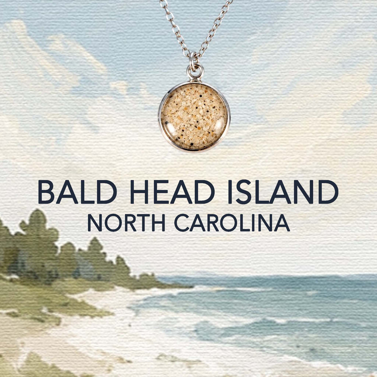 Bald Head Island Sand Jewelry