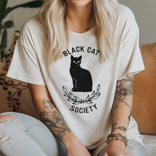 Black Cat Society Jersey Tee