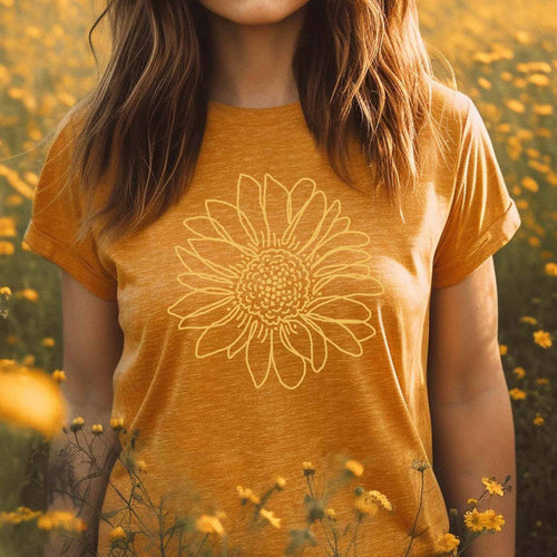 Sunflower Jersey Tee