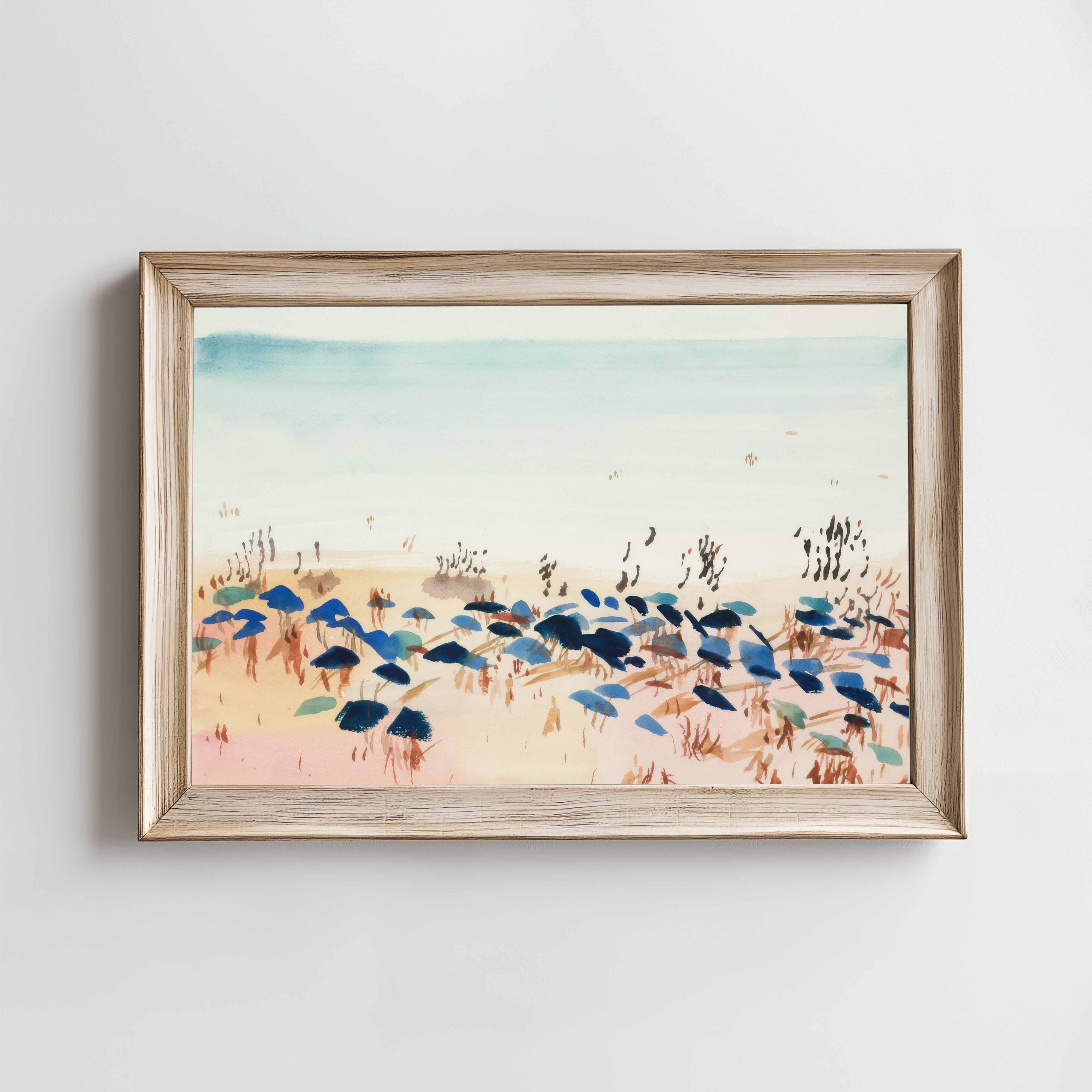 Beach Day Art Print