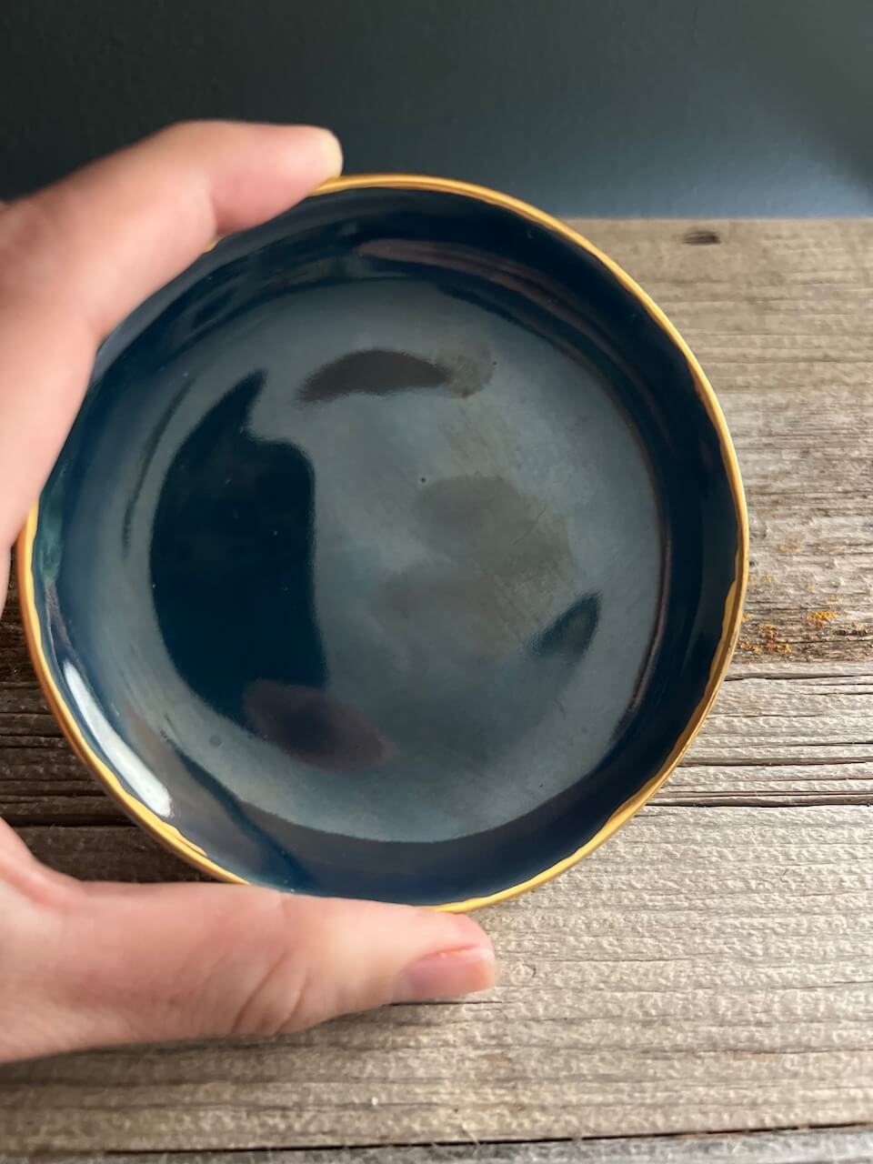 Jewelry Dish in Navy