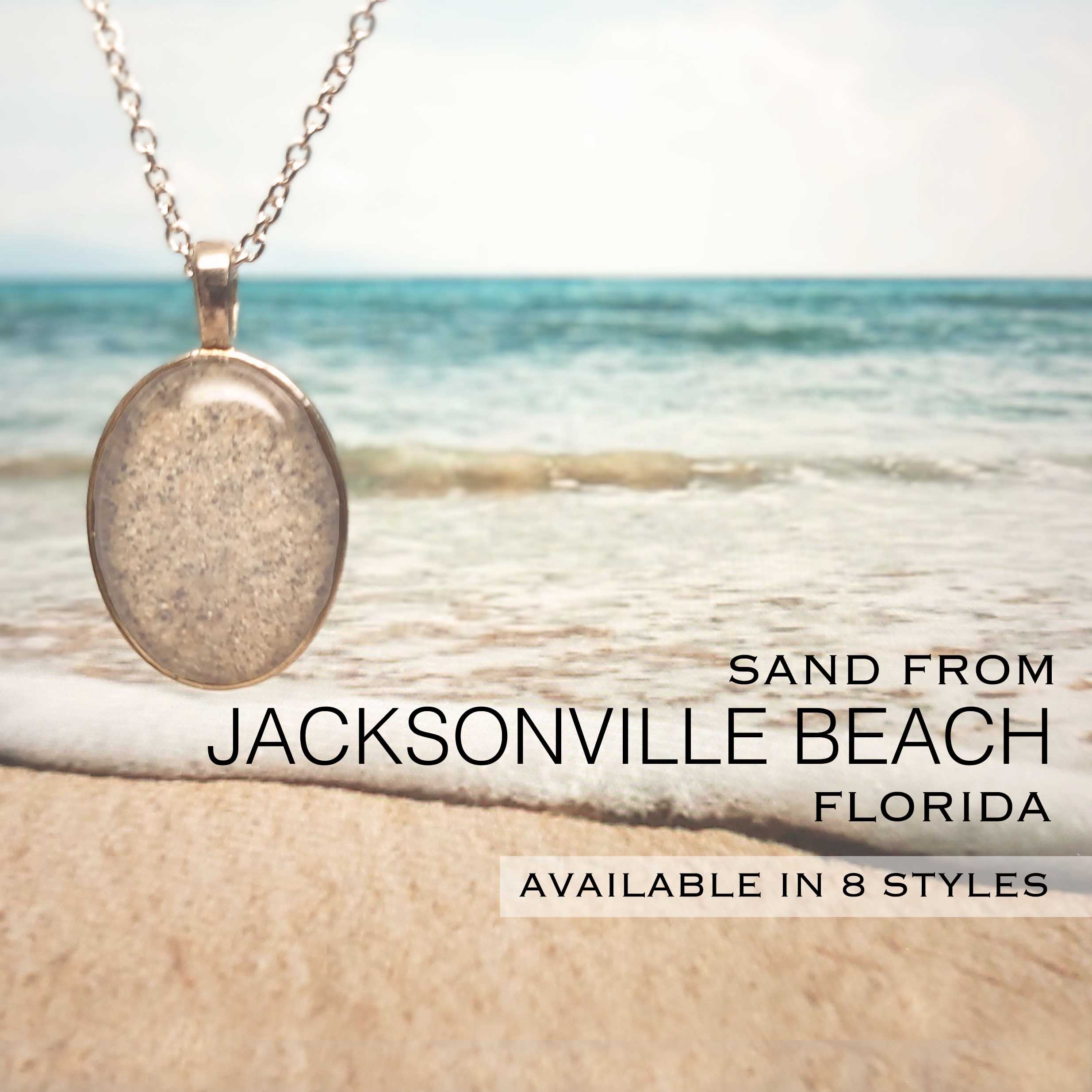 Jacksonville Beach Sand Jewelry