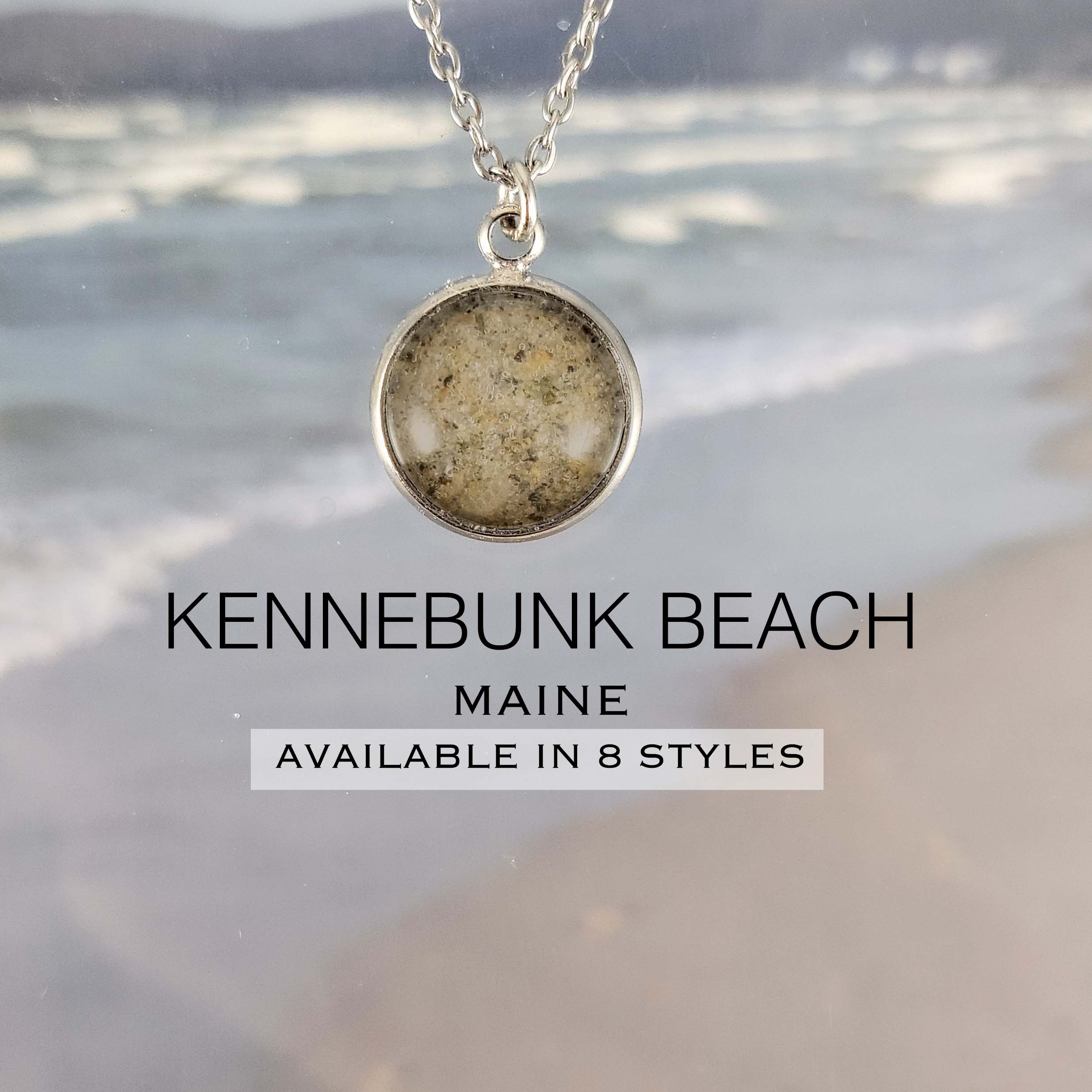 Kennebunk Beach Sand Jewelry