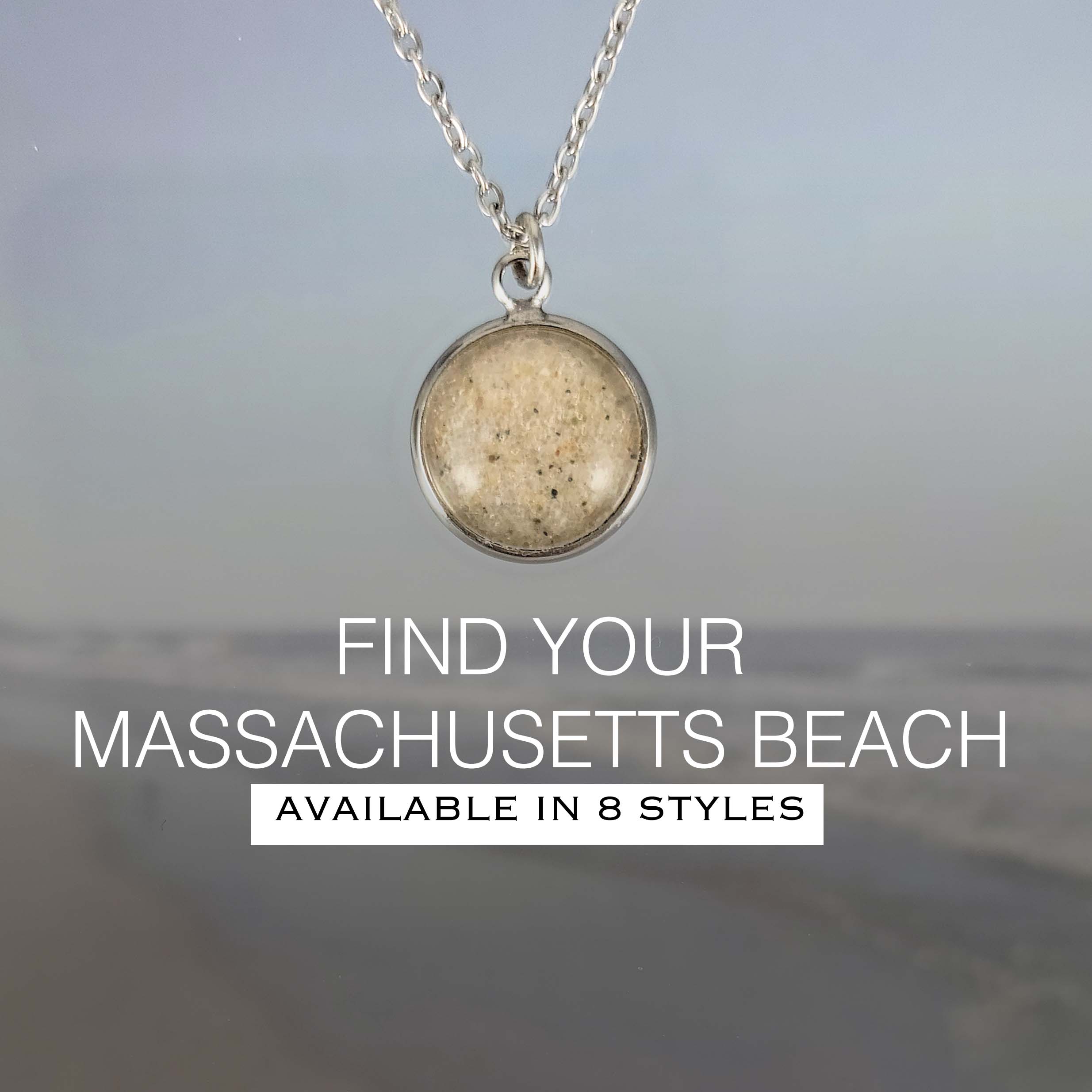 Massachusetts Beach Sand Jewelry