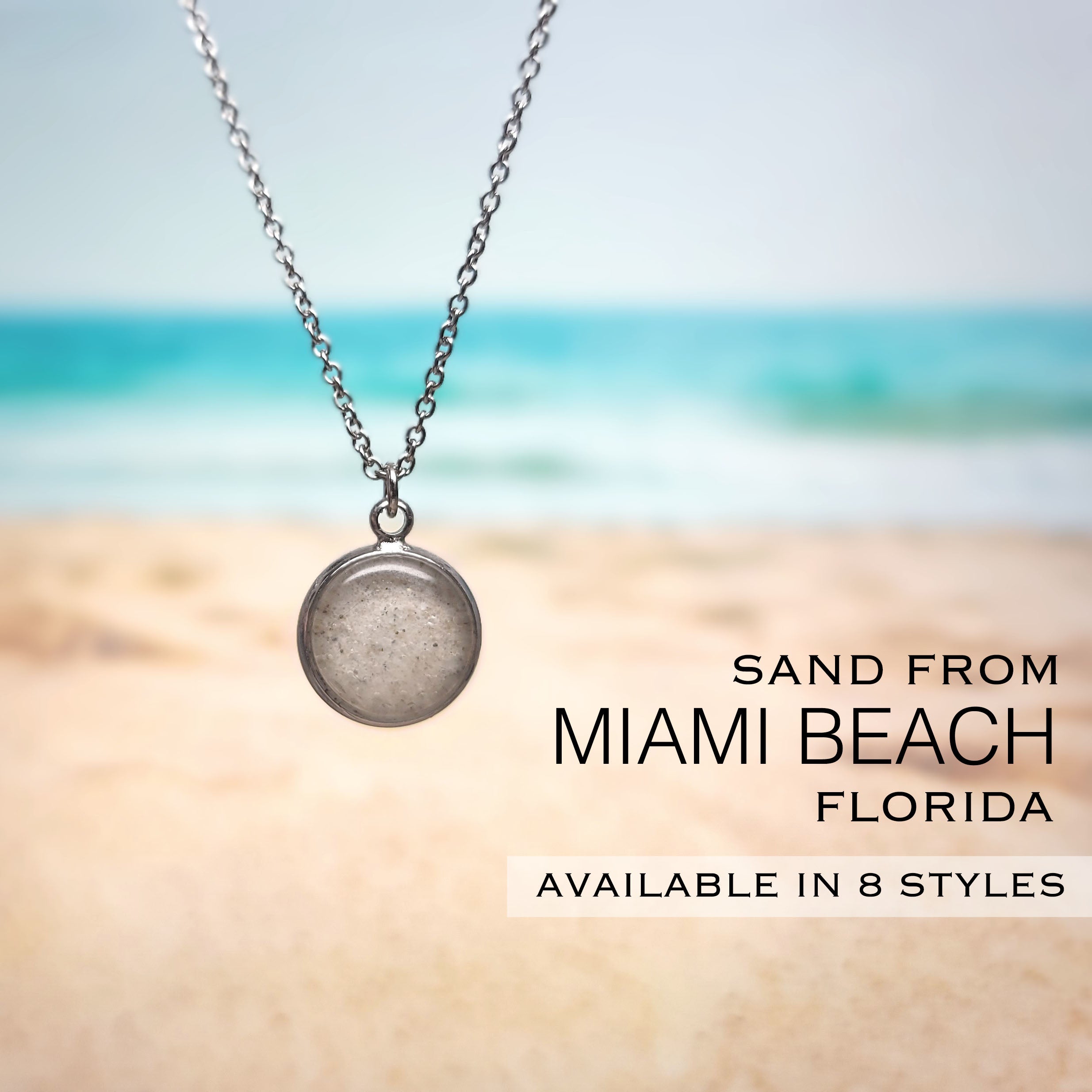 Miami Beach Sand Jewelry