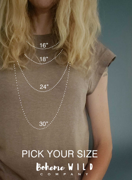 Rhondonite Small Round Necklace