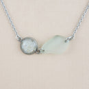 Sand and Sea Glass Necklace
