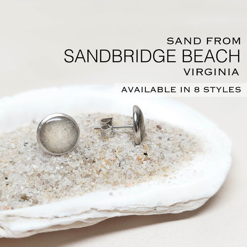Sandbridge Beach Sand Jewelry