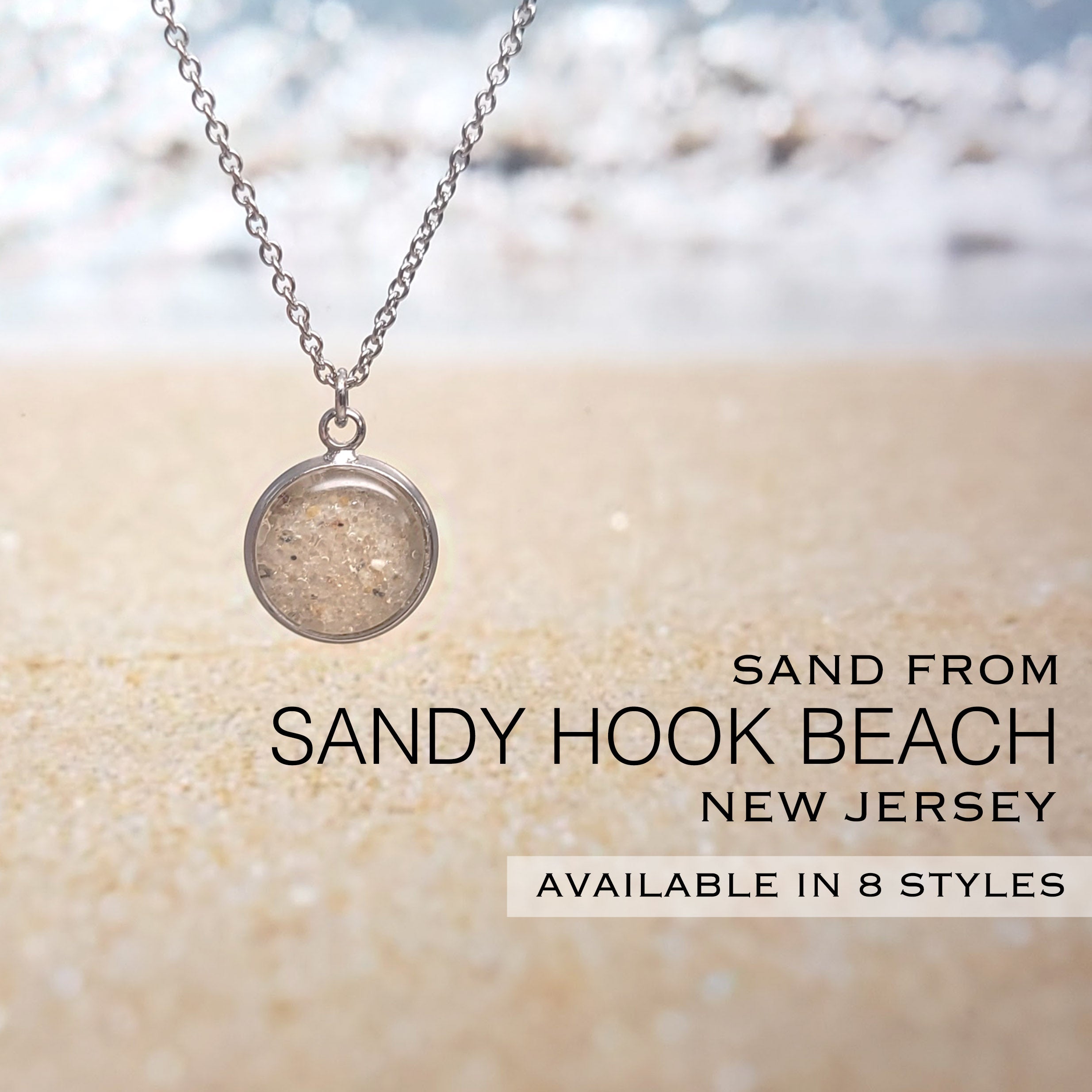 Sandy Hook Sand Jewelry