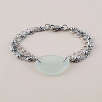 Sea Glass Multi Chain Bracelet