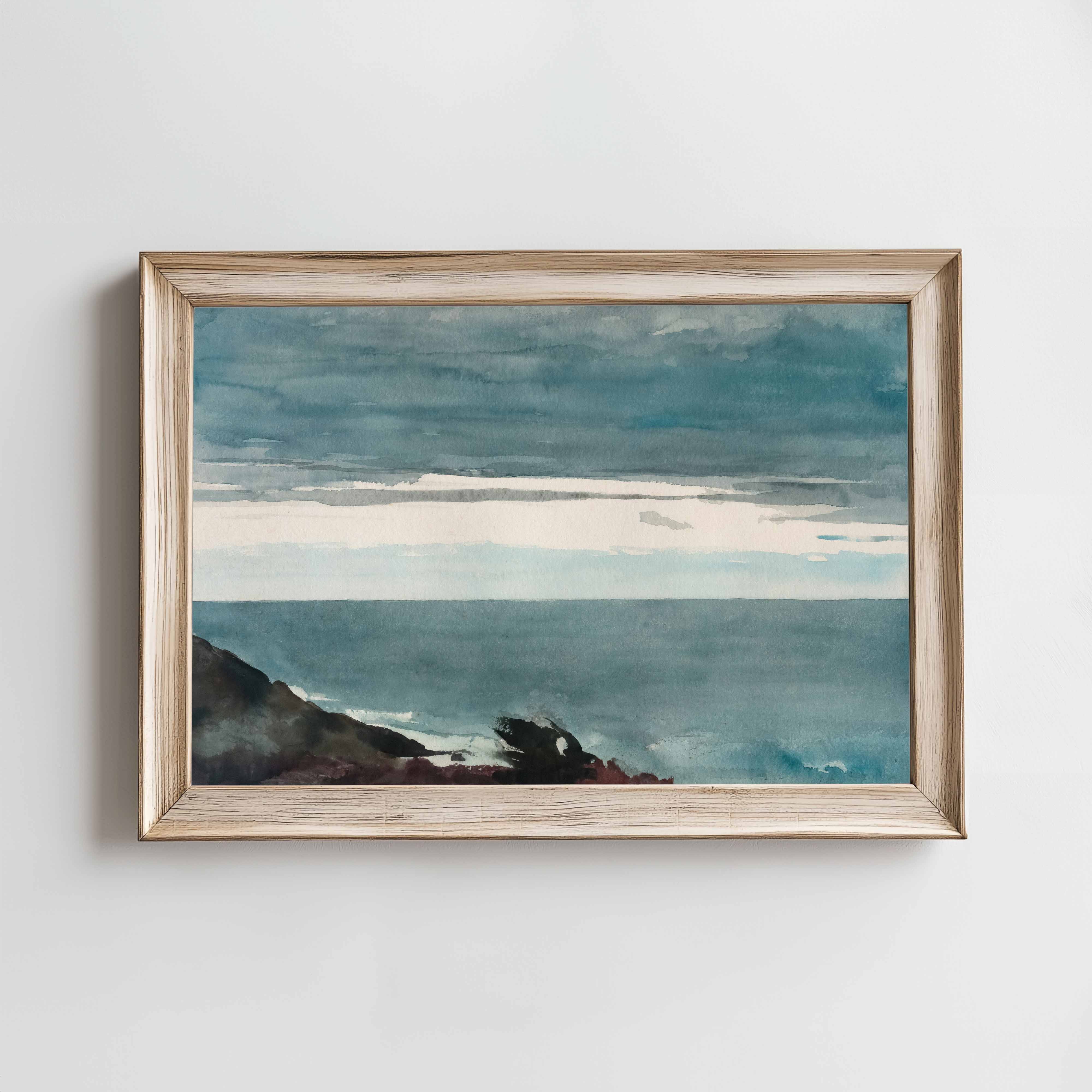 Sea and Sky Art Print
