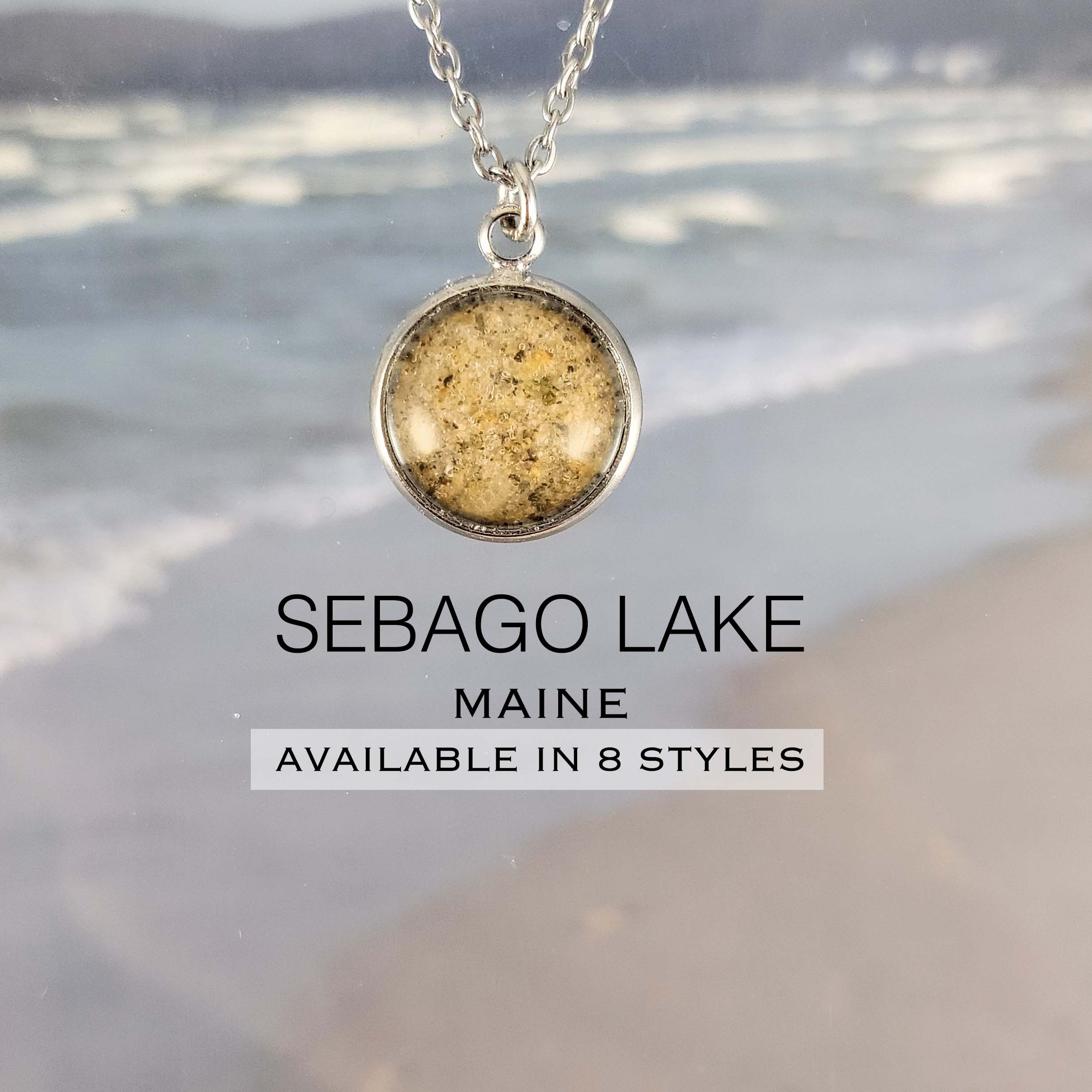 Sebago Lake Sand Jewelry