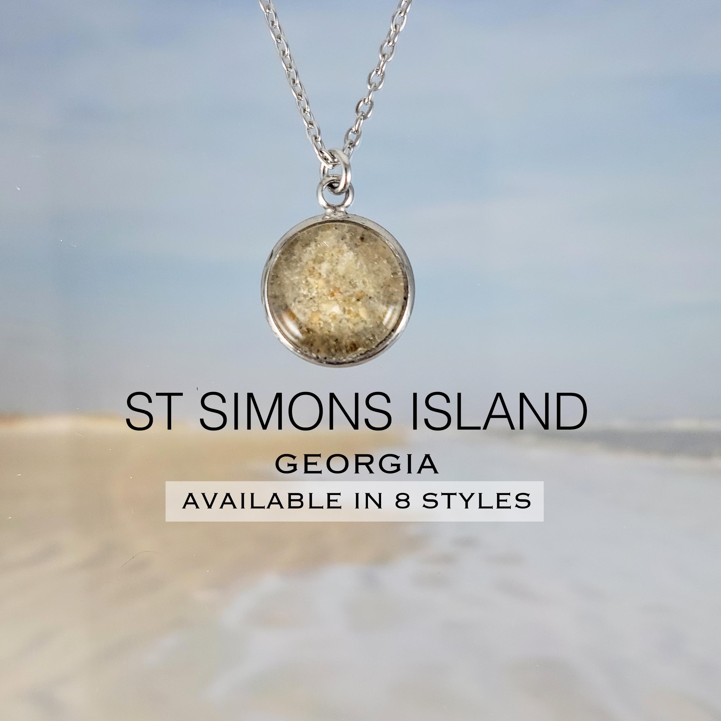 St Simons Island Sand Jewelry