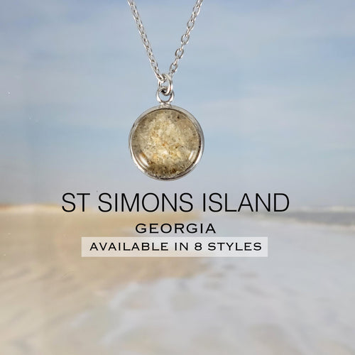 St Simons Island Sand Jewelry