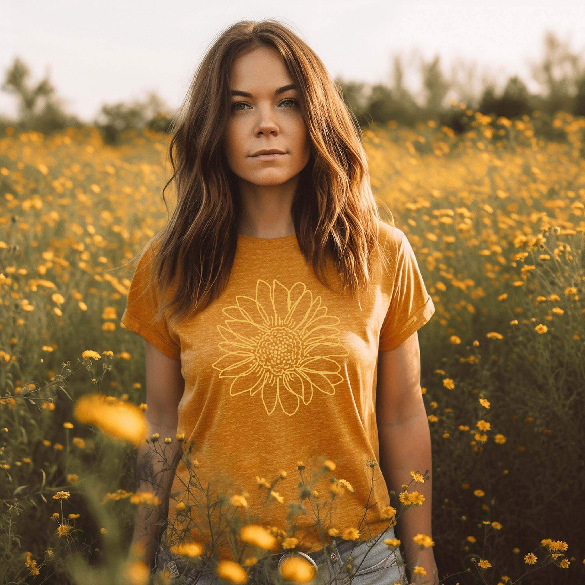 Sunflower Jersey Tee