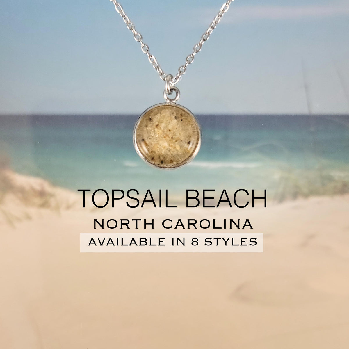 Topsail Beach Sand Jewelry