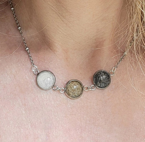 Triple Charm Necklace