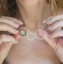Artisan Hoop Sand Necklace
