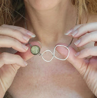 Artisan Hoop Sand Necklace