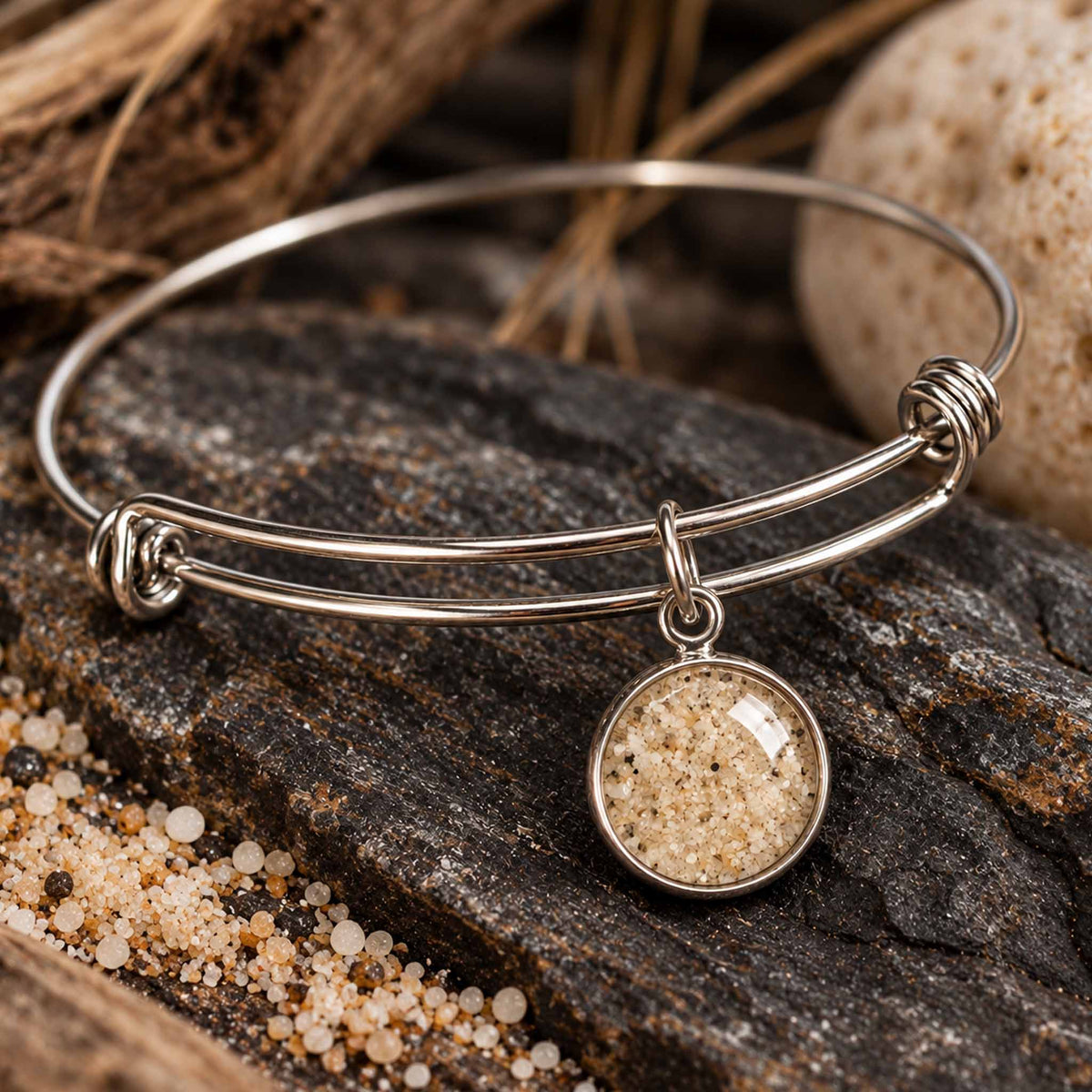 Beach Bracelet Sand Bangle