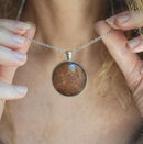 Beach Necklace Large Round