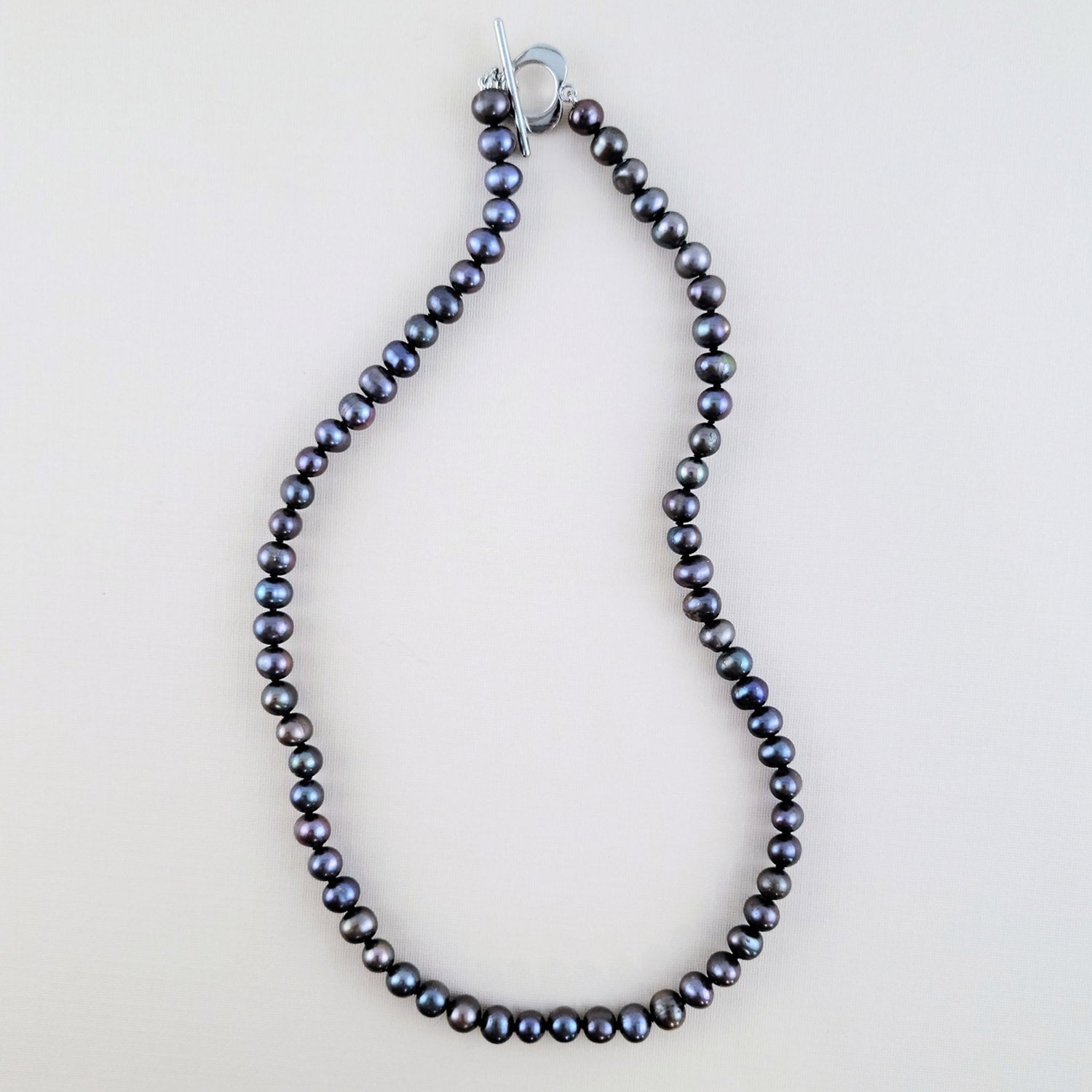 Black Freshwater Pearl Necklace
