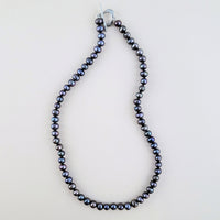 Black Freshwater Pearl Necklace