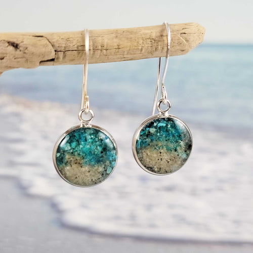 Chrysocolla Dangle Earrings