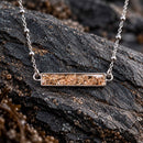 Coastline Beach Necklace | Silver