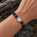 Gemstone Beach Bracelet | Black Tide