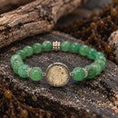 Gemstone Beach Bracelet | Seaweed