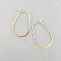 Hoop Earrings in Gold