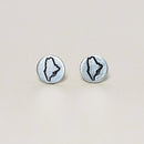 Maine State Post Earrings