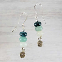 Ocean Tide Dangle Earrings