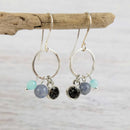 Ocean Tide Hoop Earrings