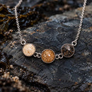 Passport Beach Necklace Silver