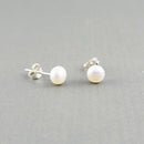 Freshwater Pearl Post Earrings