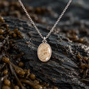 Pebble Beach Necklace Silver