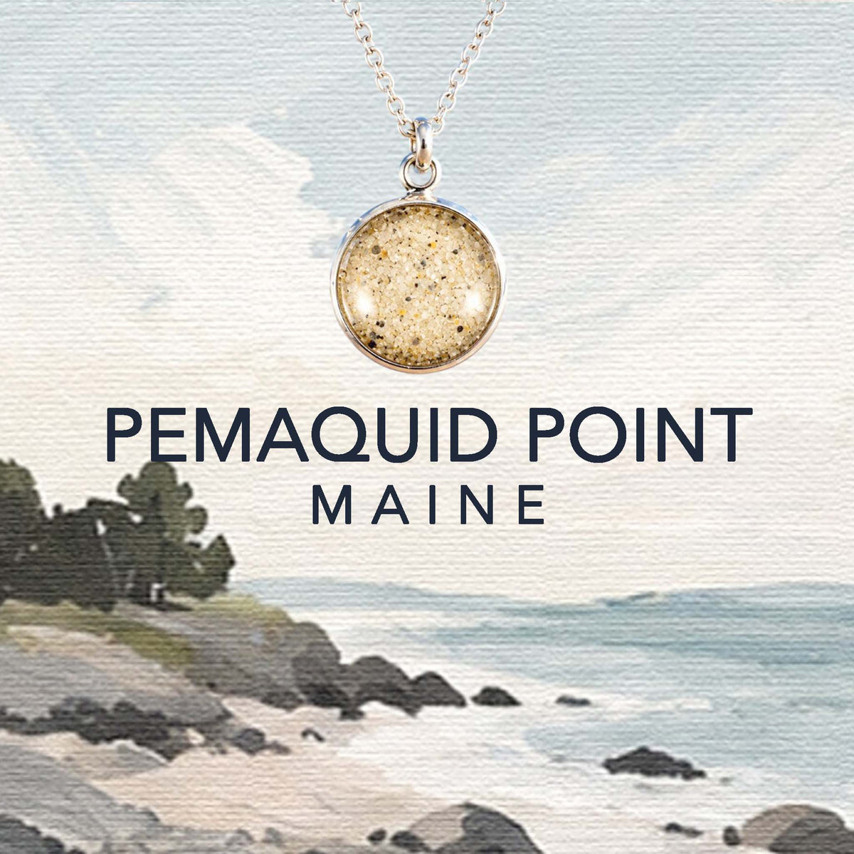 Pemaquid Point Sand Jewelry
