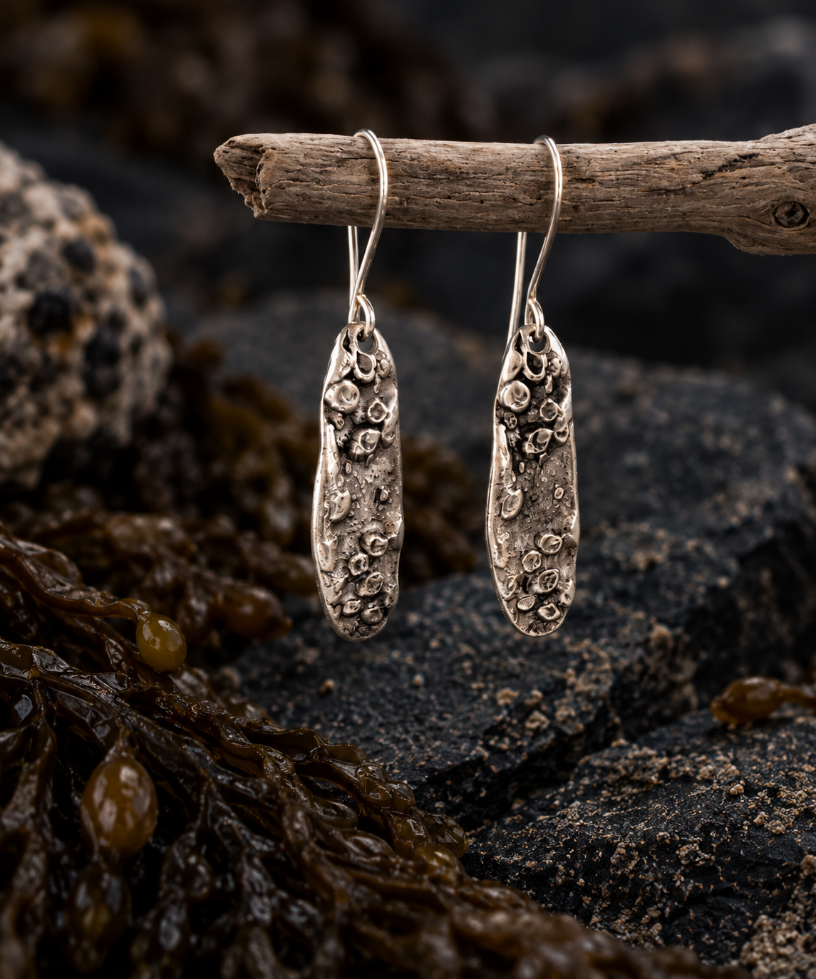 Barnacle Shell Earrings